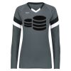 Girls TruHit Tri-Color Long Sleeve Jersey Thumbnail