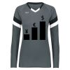 Girls TruHit Tri-Color Long Sleeve Jersey Thumbnail