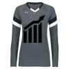Girls TruHit Tri-Color Long Sleeve Jersey Thumbnail