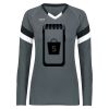 Girls TruHit Tri-Color Long Sleeve Jersey Thumbnail