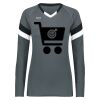 Girls TruHit Tri-Color Long Sleeve Jersey Thumbnail