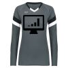 Girls TruHit Tri-Color Long Sleeve Jersey Thumbnail