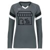 Girls TruHit Tri-Color Long Sleeve Jersey Thumbnail
